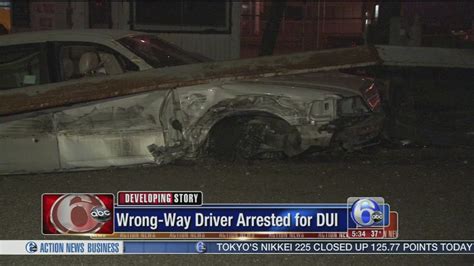 Wrong Way Driver Arrested For Dui In South Philadelphia 6abc Philadelphia