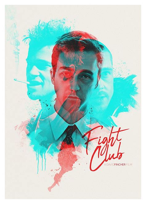 Fight Club By Alejandro Ayala Home Of The Alternative Movie Poster