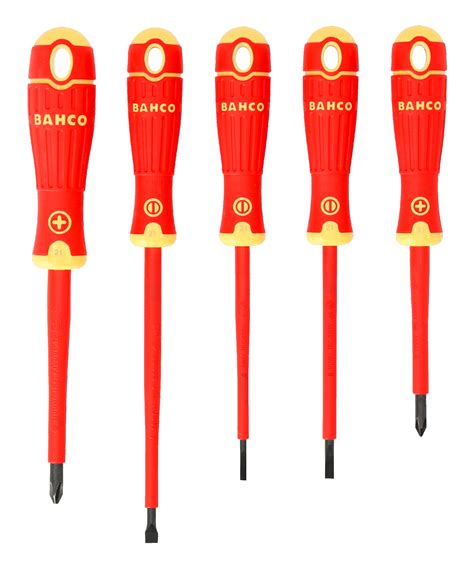 Bahco B220005 Bahcofit Vde Insulated Slotted And Phillips Screwdriver