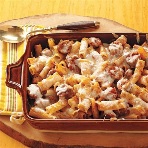 Baked Rigatoni And Sausage Recipe How To Make It