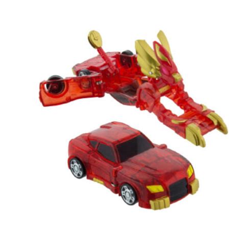 Turning Mecard W Kaion Red Ver Lion Transforming Robot Car Mecanimal