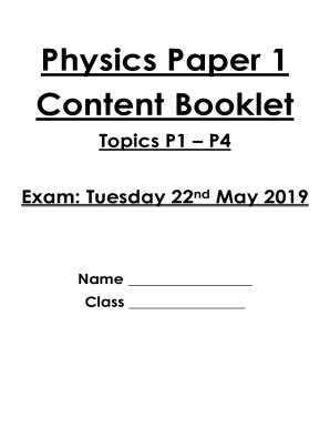 Fillable Online All Of Aqa Gcse Physics P Energy Whole Topic