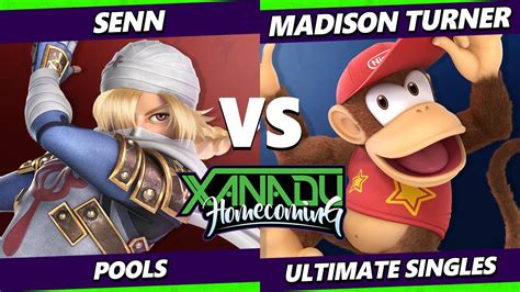 Xanadu Homecoming Senn Sheik Vs Madison Turner Diddy Kong Smash