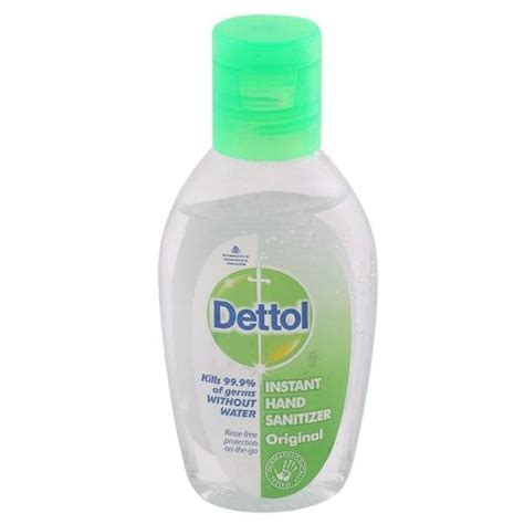 Dettol Original Instant Hand Sanitizer 50 Ml Jiomart