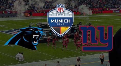 Munich Game Carolina Panthers Gegen New York Giants Endzone Ch