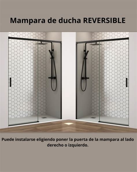 Mampara de Ducha Frontal 1 puerta 1 fijo Patricia para Baño 216 95