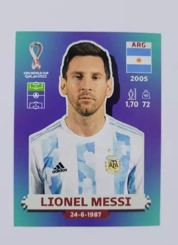 Lionel Messi Argentina Qatar Panini Lbum Mercadolibre