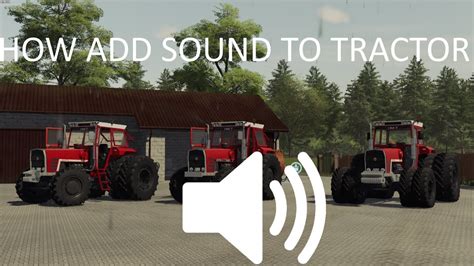 How Add Sounds To Tractor FS22 Cro Srb Bih YouTube