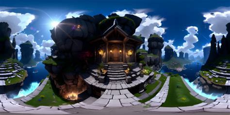 Meta Quest Custom Home Skybox Anime Land Oculus Quest