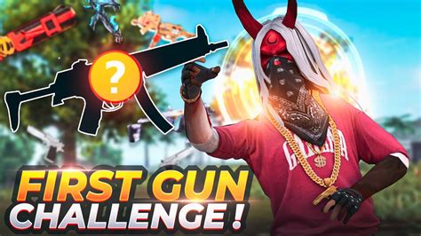 First Gun Challenge Free Fire Youtube