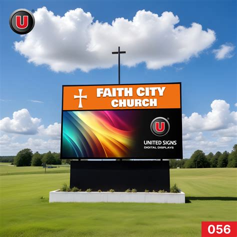 High Quality Outdoor Digital Led Electronic Church Signs