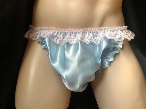 Excited To Share The Latest Addition To My Etsy Shop Blue Satin Thong