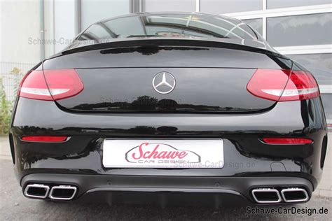 C Amg Diffusor Mit Auspuffblenden Schawe Car Design Gmbh