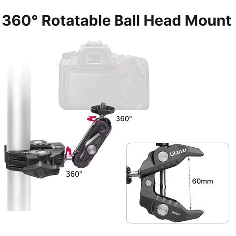 Ulanzi R094 Multi-Function Super Clamp Mount, Photography, Photography ...