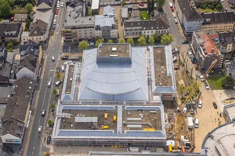 Luftbild Velbert Sanierung Der Veranstaltungshalle Des Forum