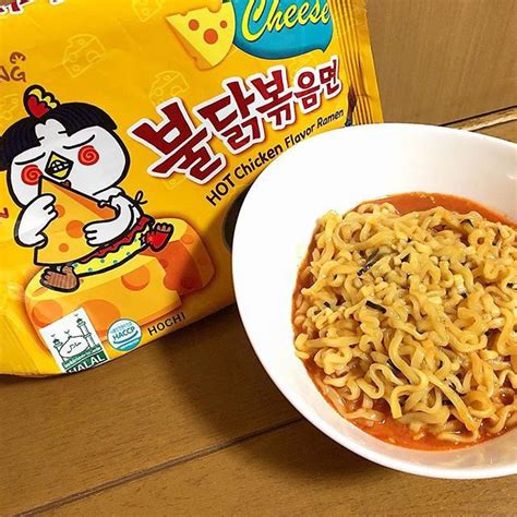 Samyang Buldak Cheese Hot Chicken Ramen Full Packet Made In Korea Enmbd