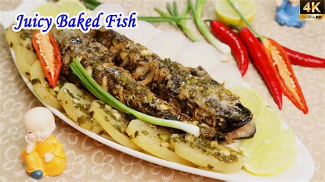 Juicy Baked Fish Recipe In Oven Butter Fish In Oven Grill Fish In