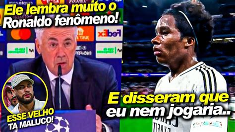 ENDRICK FOI COMPARADO A RONALDO FENÔMENO NEM O NEYMAR TEVE ESSA