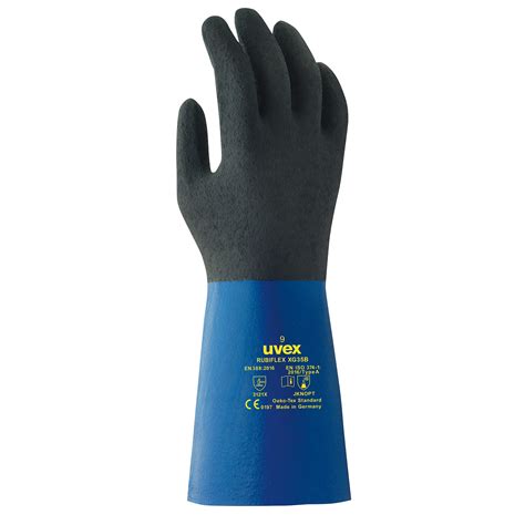 Uvex Rubiflex S XG35B Chemical Protection Glove Safety Gloves