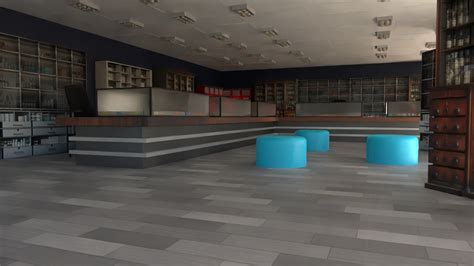 3d Model Pharmacy Interior Turbosquid 2179698