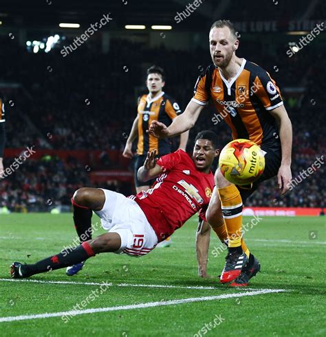 Marcus Rashford Manchester United Fouled Penalty Editorial Stock Photo ...