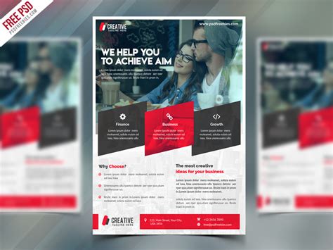 18 Best Free Corporate Flyer Psd Templates 2019