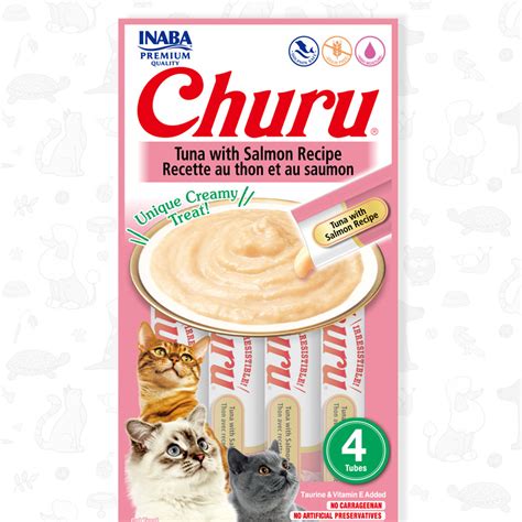 Churu Snack Para Gatos Sabor At N Salm N Demaskotas