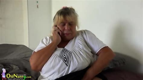 Oldnanny Old Lesbian Grandma Masturbating Pussy With Teen
