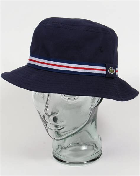 Lacoste Sport Bucket Hat Navymenspiquelogo