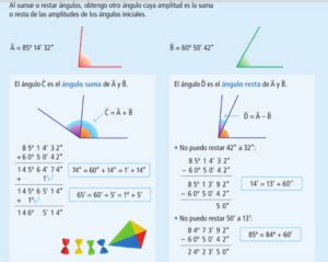 Operaciones con ángulos todo lo que necesitas saber