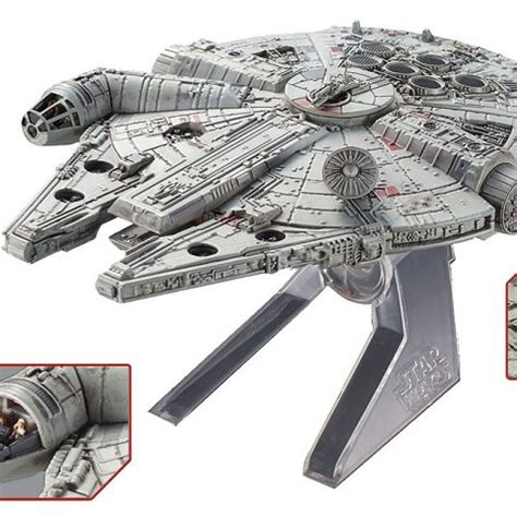 Hot Wheels Elite Star Wars Millennium Falcon And Tie Fighter Starship Model Kits Review