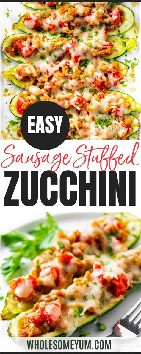 Zucchini Stuffed Boats Wholesome Yum Story Telling Co