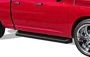 APS IBoard Black Running Boards Style Compatible With Dodge Ram 1500