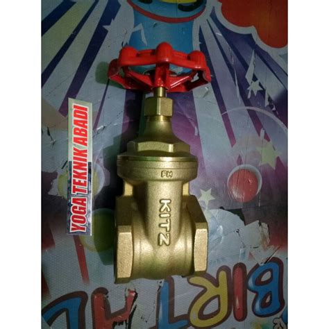 Jual Gate Valve Inch Kitz Stop Kran Inch Kitz Original Japan