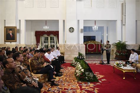 PRESIDENTIAL LECTURE INTERNALISASI DAN PEMBUMIAN PANCASILA ANTARA Foto