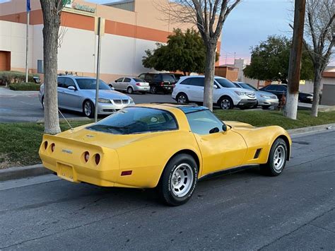 1980 Chevrolet Corvette Stingray 74k Original Miles Numbers Matching T