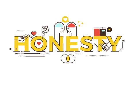 Honesty word lettering 545227 Vector Art at Vecteezy