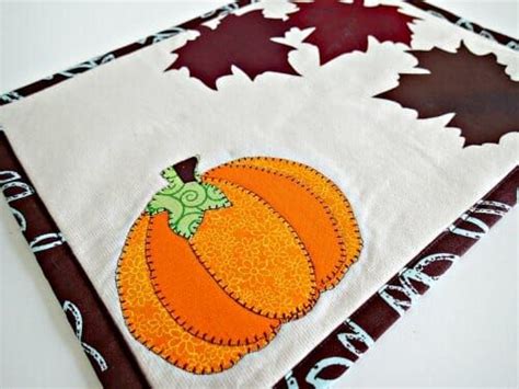 Autumn Or Fall Mug Rug Pattern So Sew Easy Bloglovin’