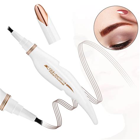 Stylo à sourcils 3D pour Microblading Waterproof pointe fourchette