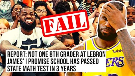 Lebron James I Promise School Is A Pathetic Failure He Used These