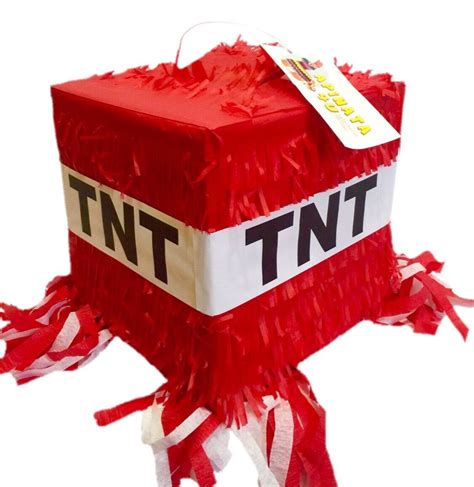 Apinata4u Tnt Pinata Red Color Fully Assembled And Ready To Use Sale