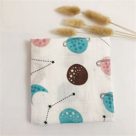 Муслиновая пеленка для новорожденных, 60 х60 см | AliExpress