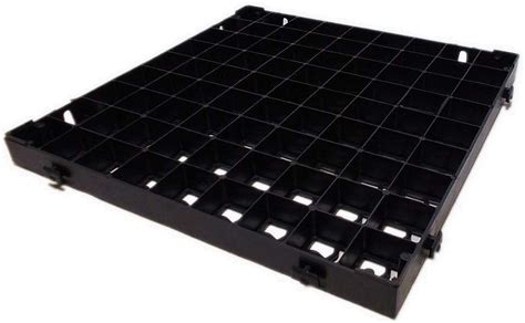 12 X CrazyGadget Grass Grid Black Plastic Paving Driveway Grid Turf