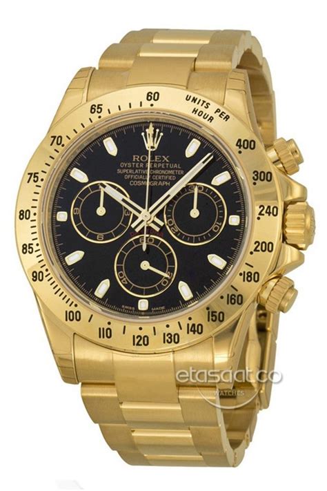 Rolex Daytona Gold Renk Erkek Saati Eta Saat Rolex Replika