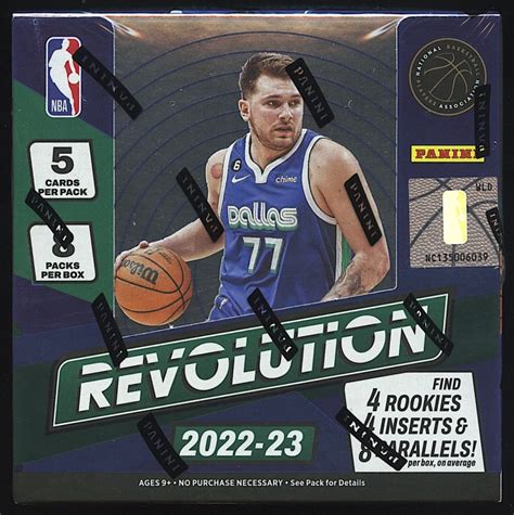 Panini Revolution Basketball Hobby Box Pristine Auction