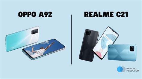 Perbandingan Oppo A92 Ram 8gb Dengan Realme C21 Ram 3gb Beserta