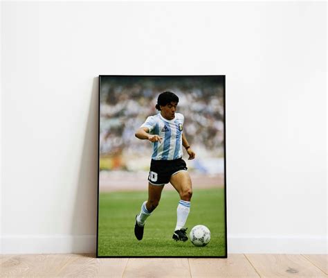 Diego Maradona 'hand of God' Argentina Football Poster - Etsy