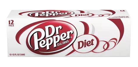 Dr Pepper Est 1885 Diet Pack 12 12fl Oz 355ml Americano Envío Gratis