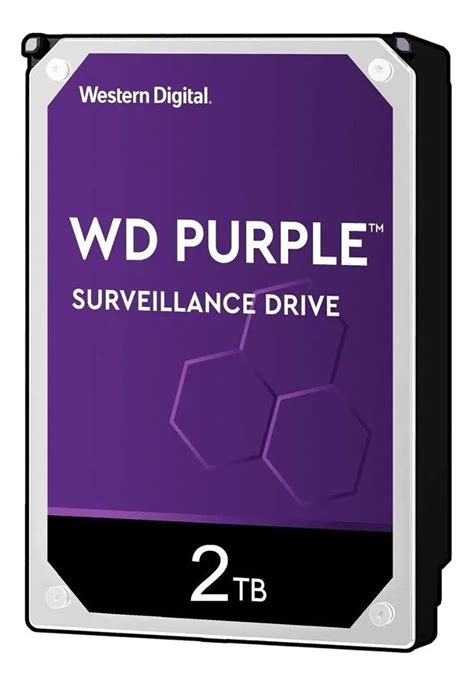 Disco duro interno Western Digital WD Purple 2TB púrpura ZION TECNOLOGY