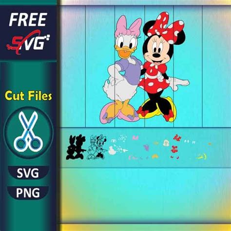 Minnie Mouse And Daisy Duck Svg Free